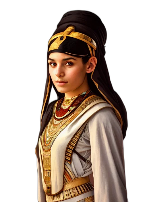crown, jewelry, staff, face transparent PNG cut-out