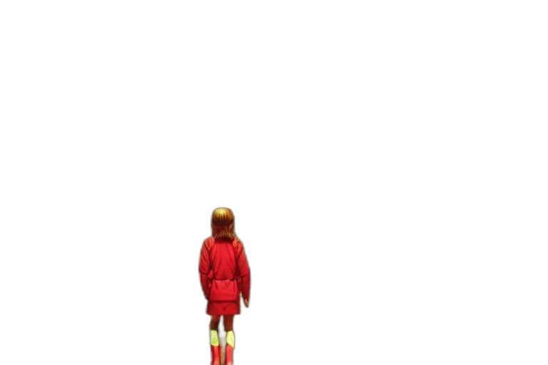 jacket, robot, dress, creature transparent PNG cut-out