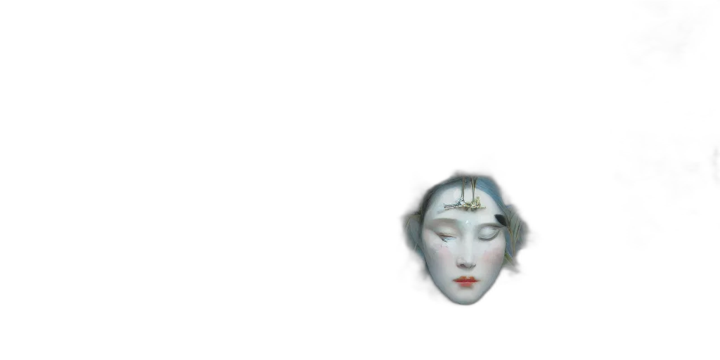 mask, face, crown, robot transparent PNG cut-out