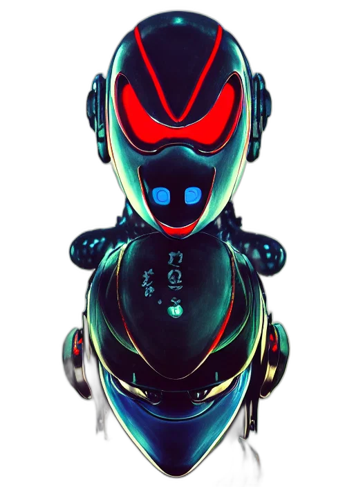 robot, creature, car, mask transparent PNG cut-out