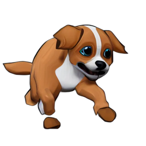 animal, creature, staff, pixel art transparent PNG cut-out
