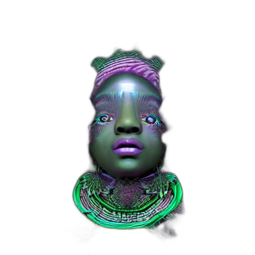 crown, mask, robot, face transparent PNG cut-out