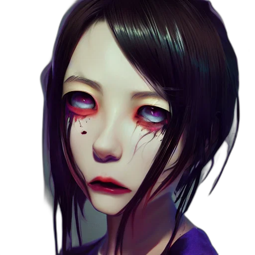 face, mask, robot, creature transparent PNG cut-out