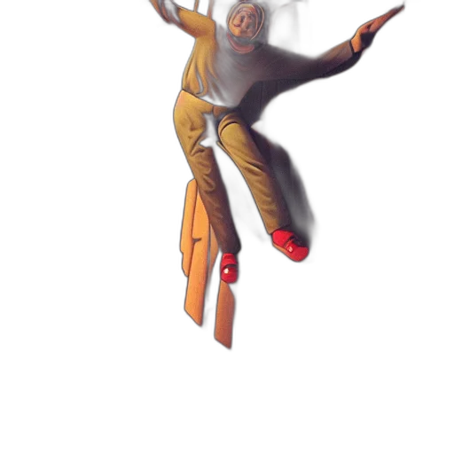 staff, jacket, robot, shoes transparent PNG cut-out