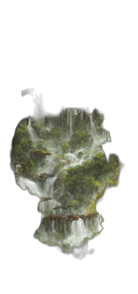 mask, crown, face, tree transparent PNG cut-out