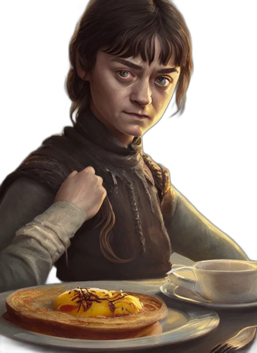 food, face, dragon, staff transparent PNG cut-out
