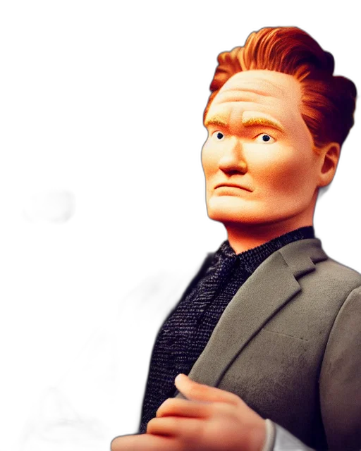 jacket, staff, face, robot transparent PNG cut-out