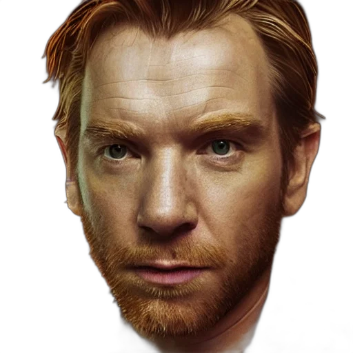 face, mask, hair, staff transparent PNG cut-out