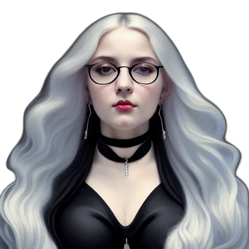 dress, face, hair, fantasy art transparent PNG cut-out