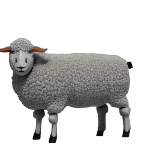 animal, creature, 3d render, photorealistic transparent PNG cut-out