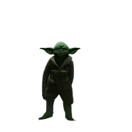staff, mask, creature, 3d render transparent PNG cut-out