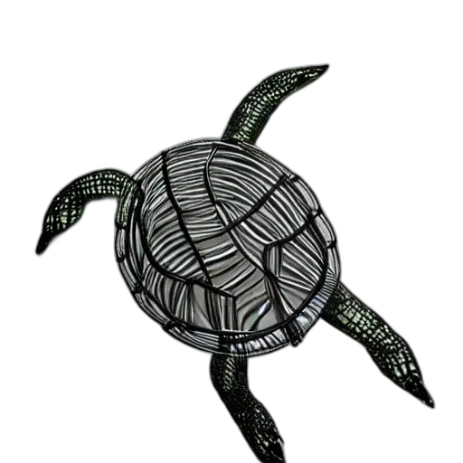 animal, creature, jewelry, 3d render transparent PNG cut-out