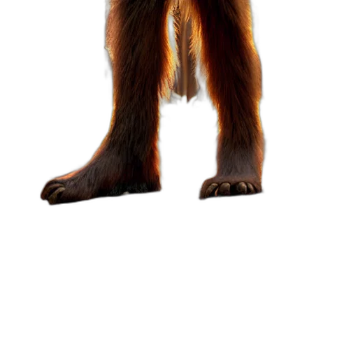 animal, creature, hair, staff transparent PNG cut-out