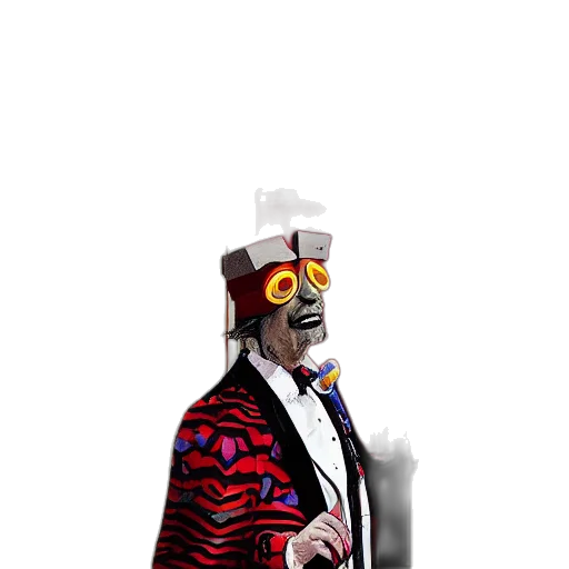 mask, staff, robot, jacket transparent PNG cut-out