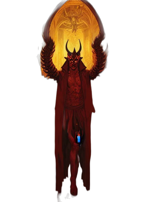 staff, mask, creature, dragon transparent PNG cut-out