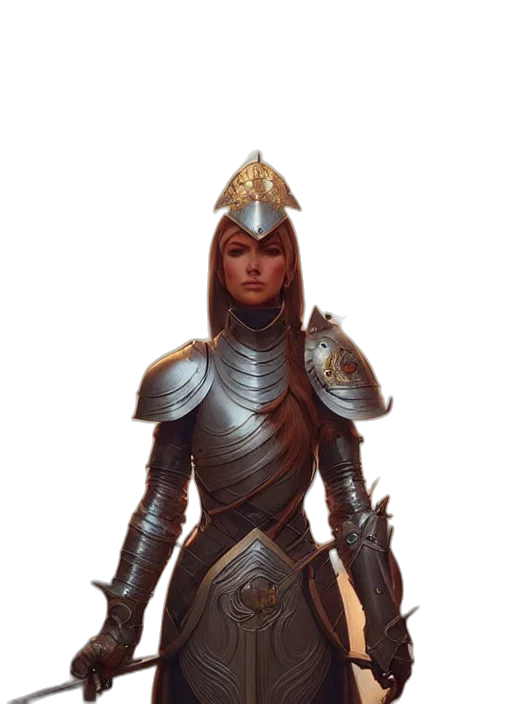 sword, staff, crown, fantasy art transparent PNG cut-out