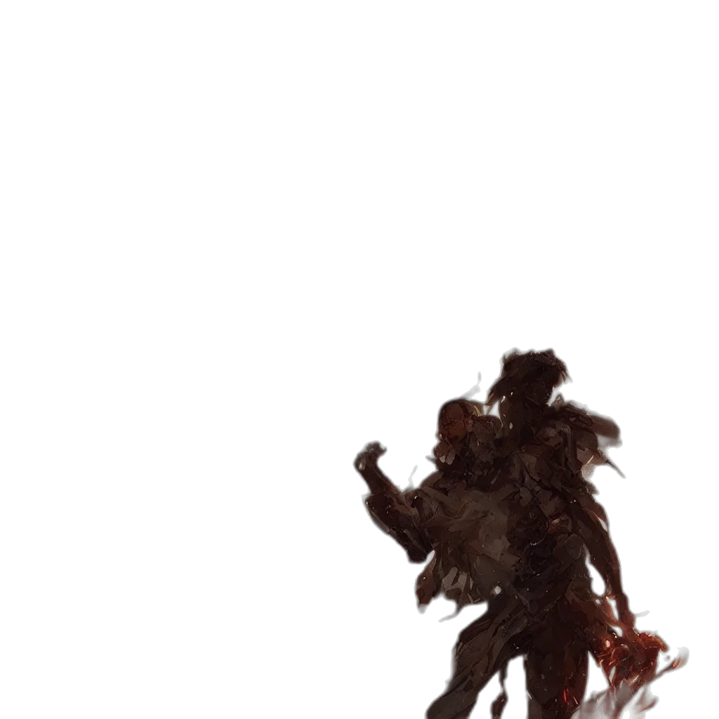 creature, dragon, staff, weapon transparent PNG cut-out