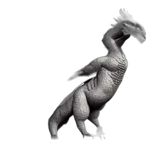 dragon, animal, creature, robot transparent PNG cut-out