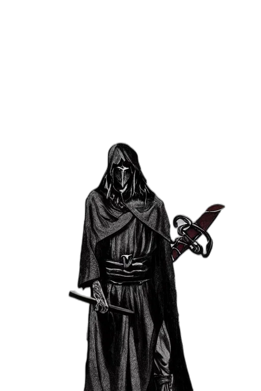 staff, sword, weapon, mask transparent PNG cut-out
