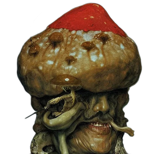 hat, creature, crown, face transparent PNG cut-out