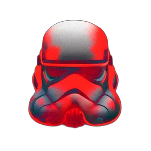 mask, 3d render, concept art, pixel art transparent PNG cut-out