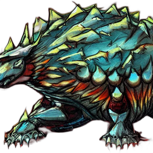 dragon, creature, animal, concept art transparent PNG cut-out