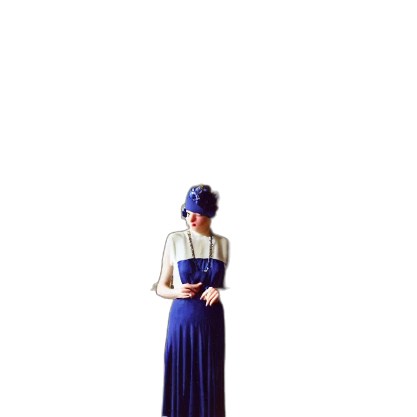 dress, hat, crown, staff transparent PNG cut-out
