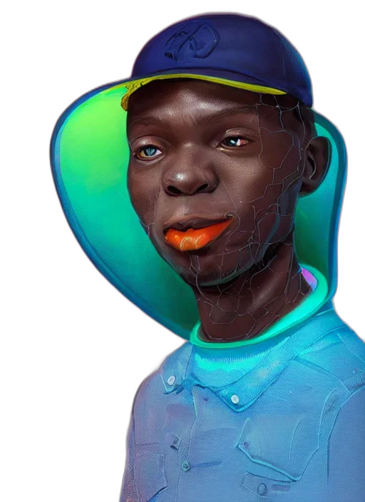 hat, face, mask, creature transparent PNG cut-out