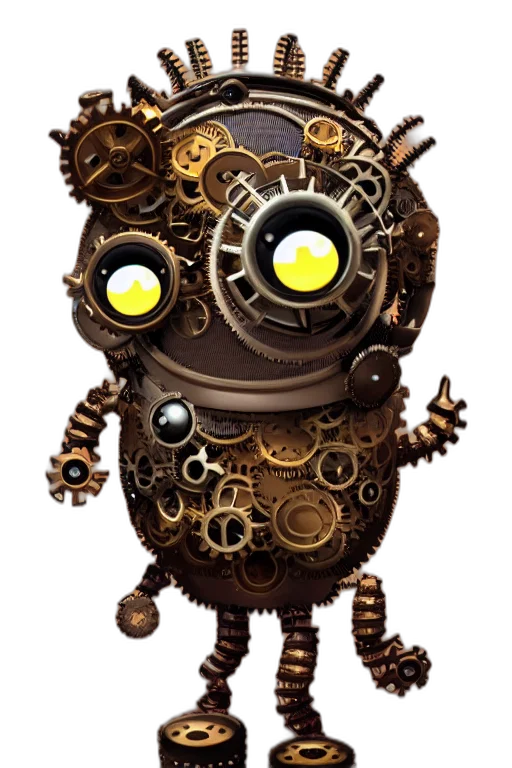 robot, staff, weapon, mask transparent PNG cut-out