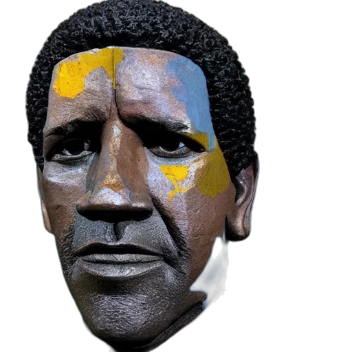 mask, face, 3d render, photorealistic transparent PNG cut-out