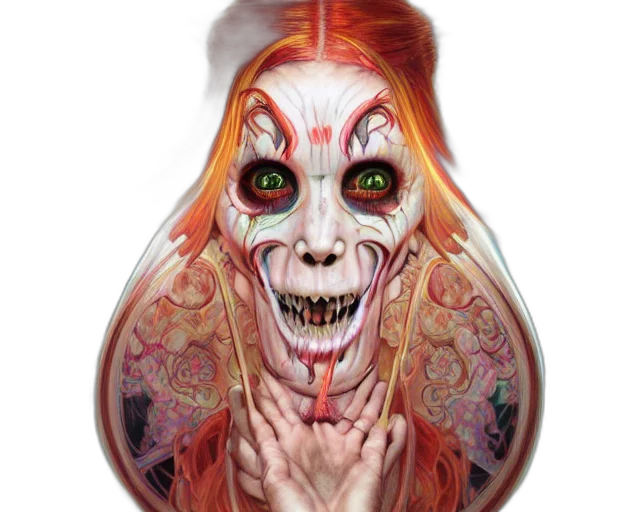 mask, face, creature, jewelry transparent PNG cut-out