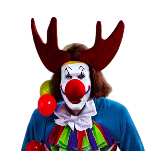 mask, staff, face, creature transparent PNG cut-out