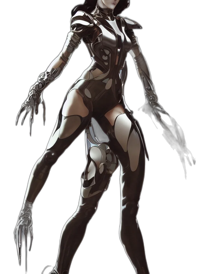 robot, creature, mask, dress transparent PNG cut-out