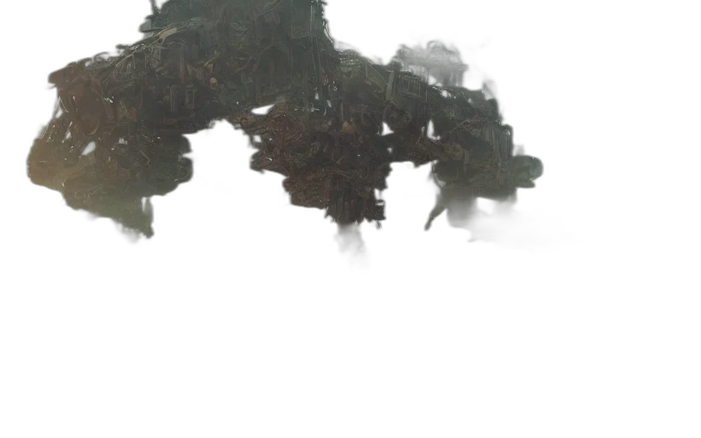dragon, mask, tree, crown transparent PNG cut-out