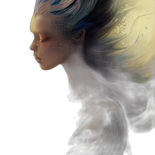 mask, face, dragon, hair transparent PNG cut-out