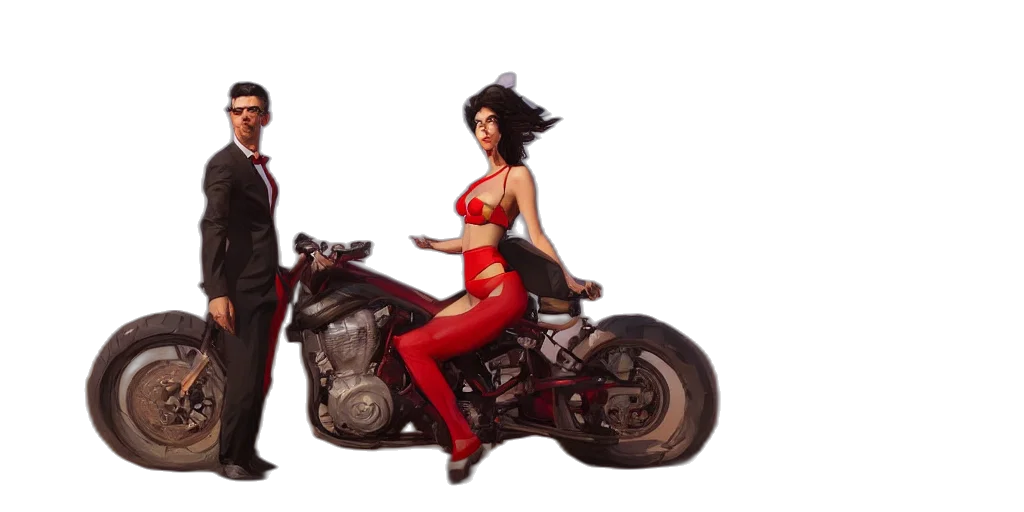 concept art, comic book art, 3d render, fantasy art transparent PNG cut-out