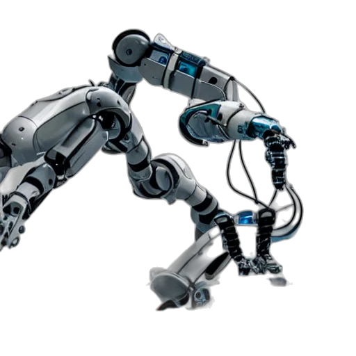robot, concept art, 3d render, cyberpunk transparent PNG cut-out