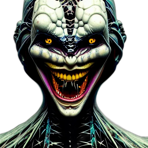 creature, mask, face, comic book art transparent PNG cut-out