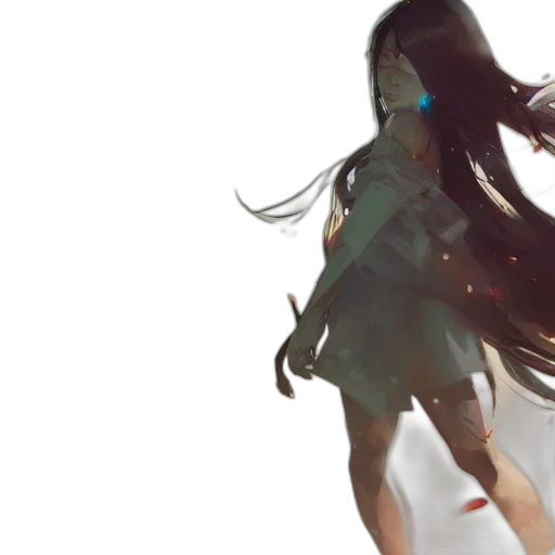 dress, concept art, fantasy art, anime transparent PNG cut-out