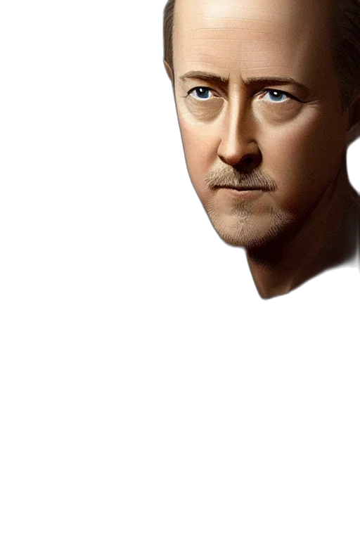 face, mask, hair, robot transparent PNG cut-out