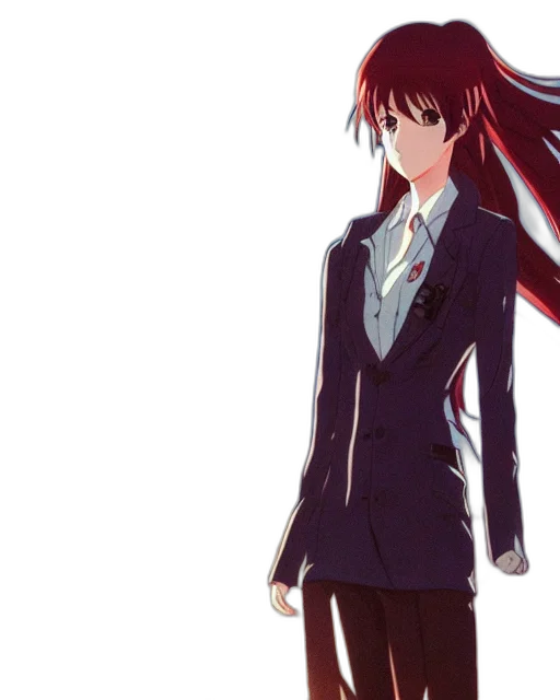 jacket, staff, dress, anime transparent PNG cut-out