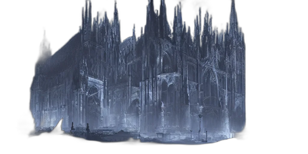 building, sword, creature, robot transparent PNG cut-out
