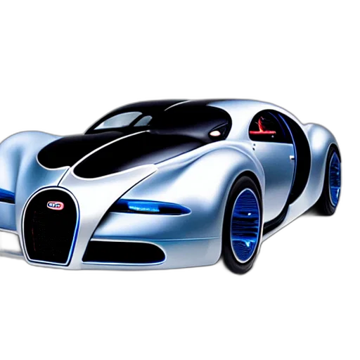car, 3d render, photorealistic, concept art transparent PNG cut-out
