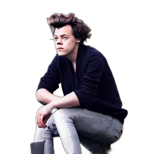 hair, jacket, photorealistic, concept art transparent PNG cut-out