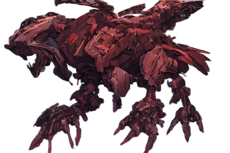 creature, robot, dragon, weapon transparent PNG cut-out