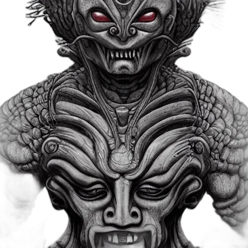 mask, creature, face, crown transparent PNG cut-out