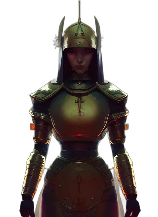 robot, sword, staff, crown transparent PNG cut-out