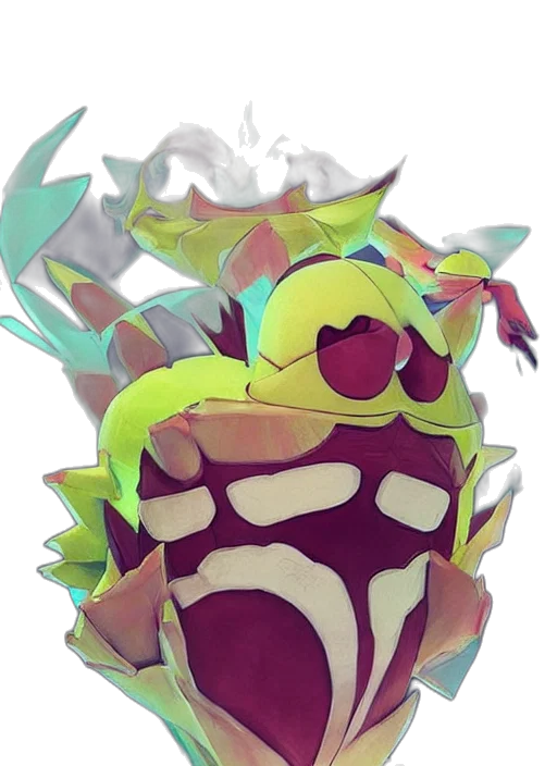 mask, creature, crown, face transparent PNG cut-out