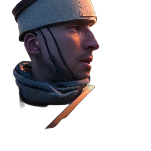 hat, face, crown, staff transparent PNG cut-out