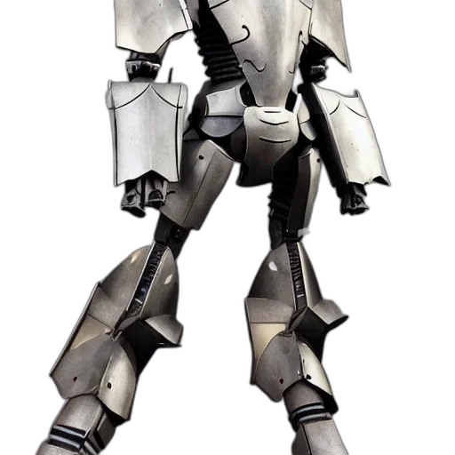 robot, weapon, concept art, 3d render transparent PNG cut-out